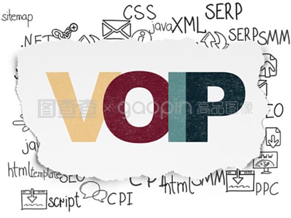 網(wǎng)頁開發(fā)概念在破損的紙張背景上發(fā)聲